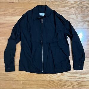 ami Black Bomber Jacket Medium